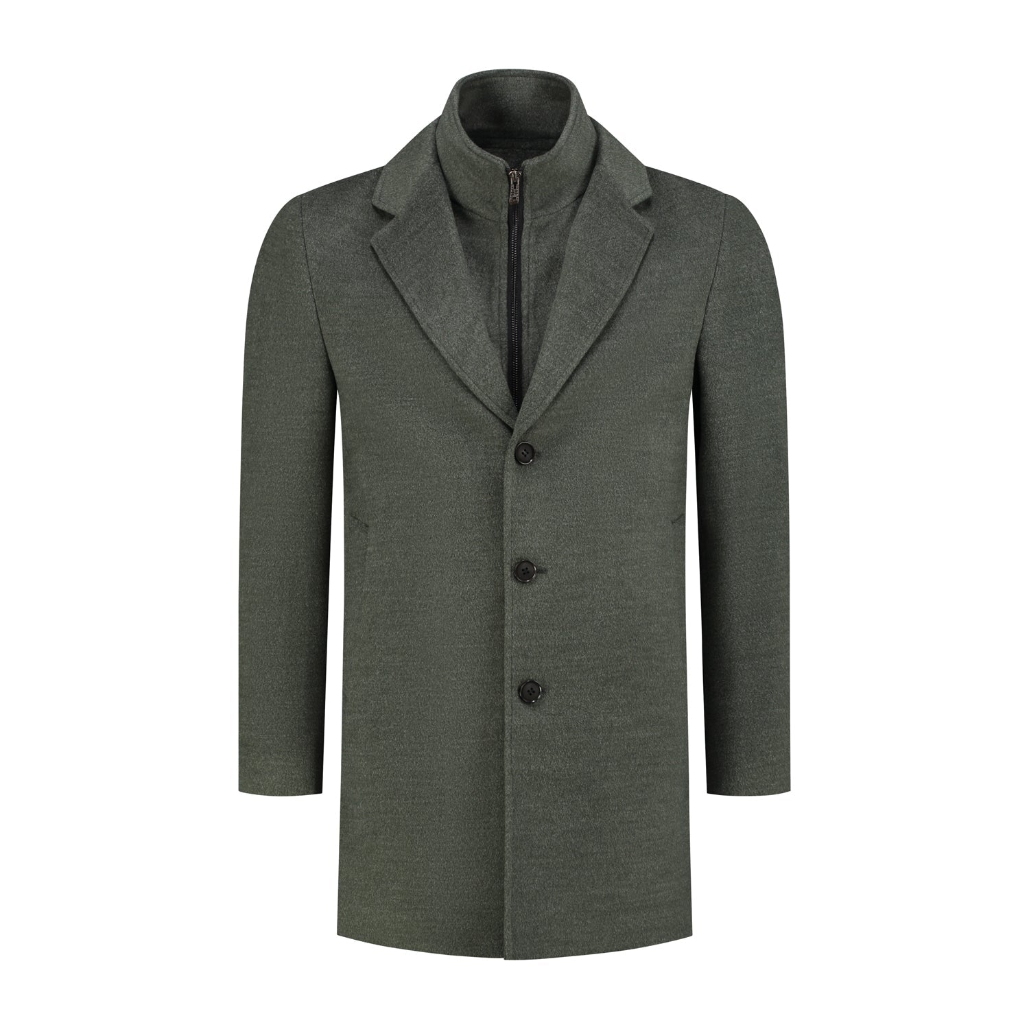 Coat windvanger grijsgroen - Gents