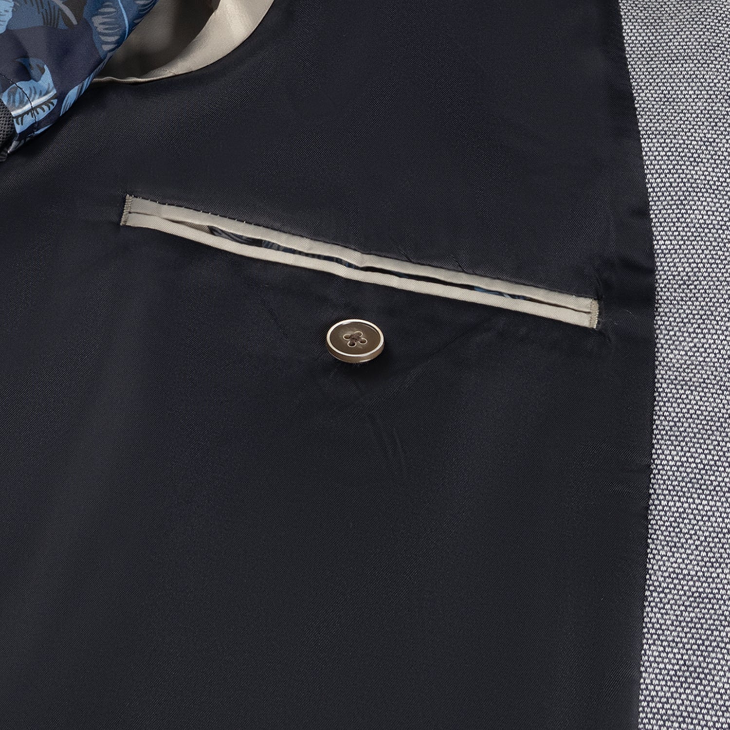 Colbert birdseye grijs - Gents