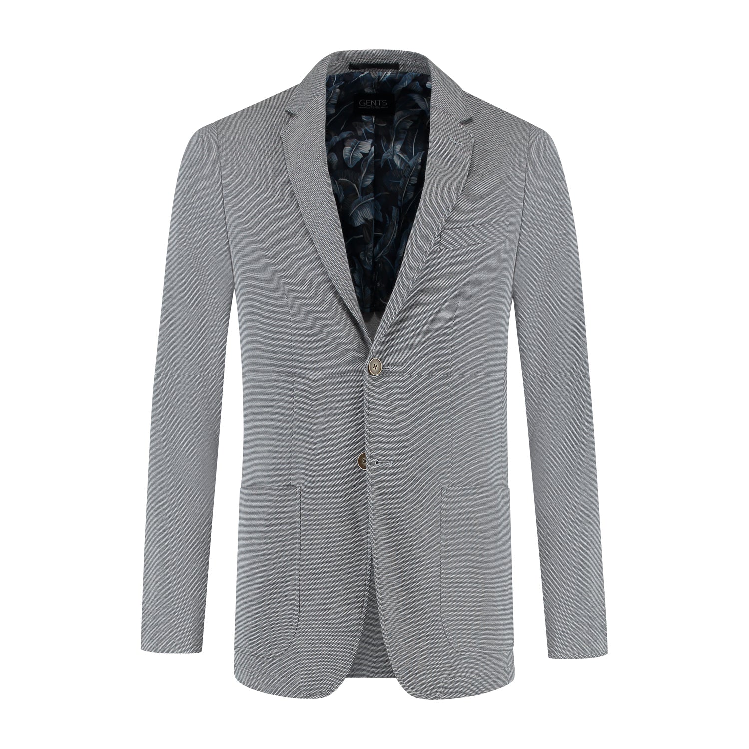 Colbert birdseye grijs - Gents