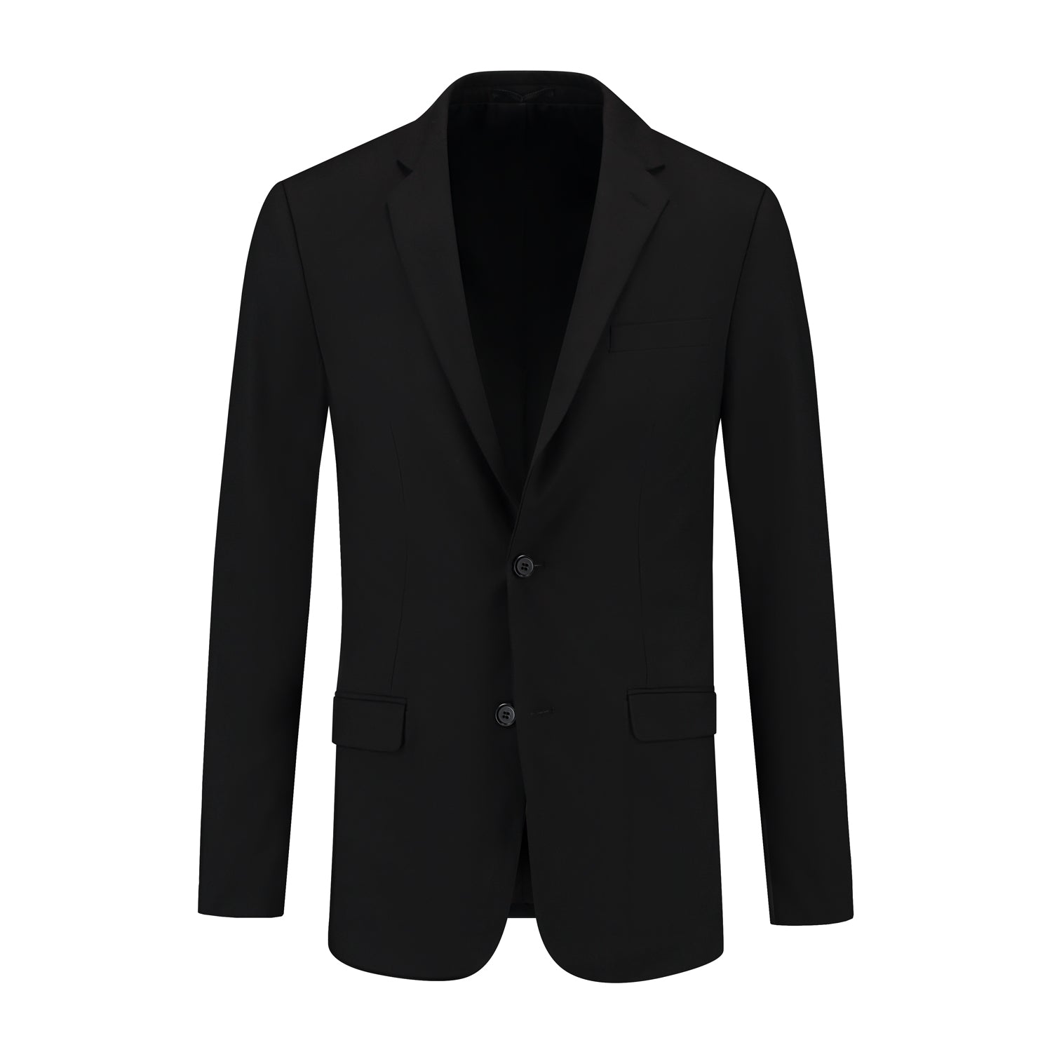 Colbert comfort stretch zwart MixMatch - Gents