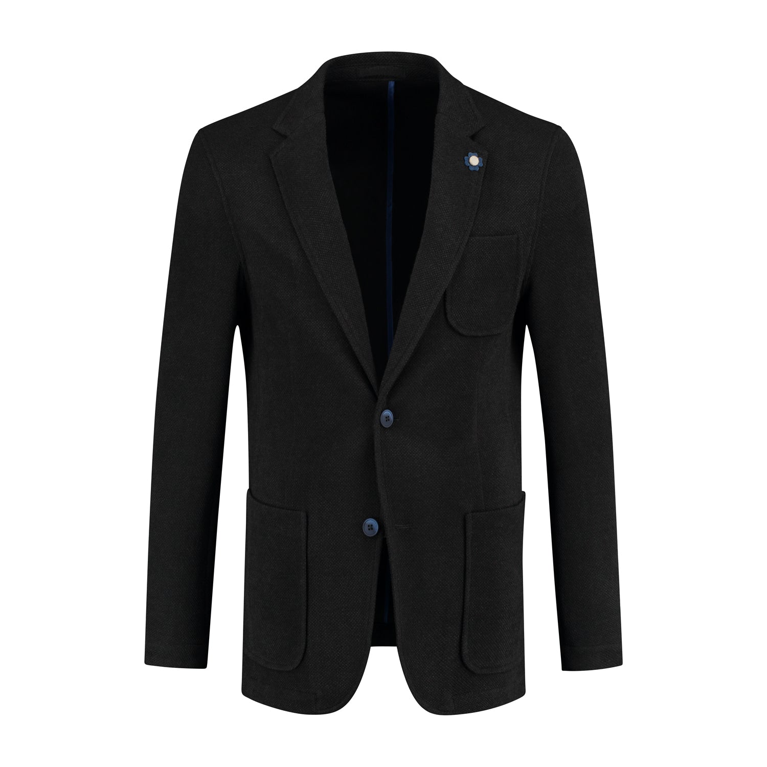 Colbert gebreid zwart - Gents