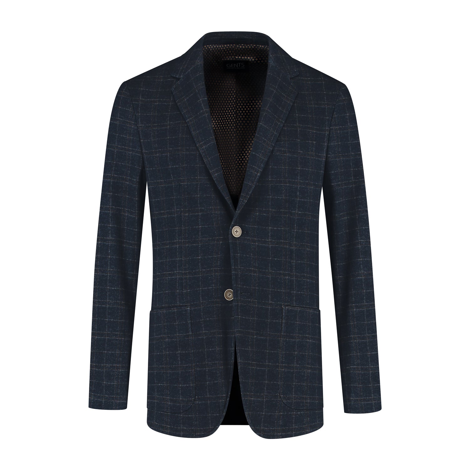 Colbert jersey ruit - Gents