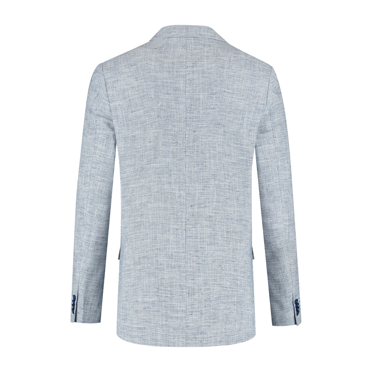 Colbert linnen melange lichtblauw - Gents