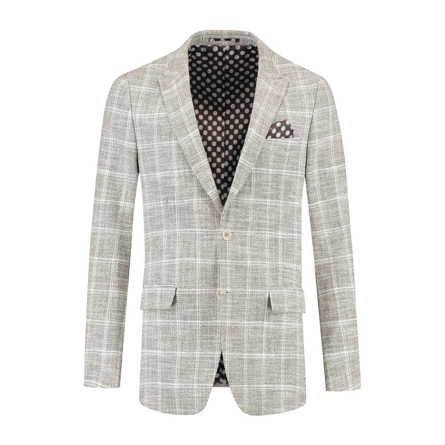 Colbert linnenkatoen ruit - Gents