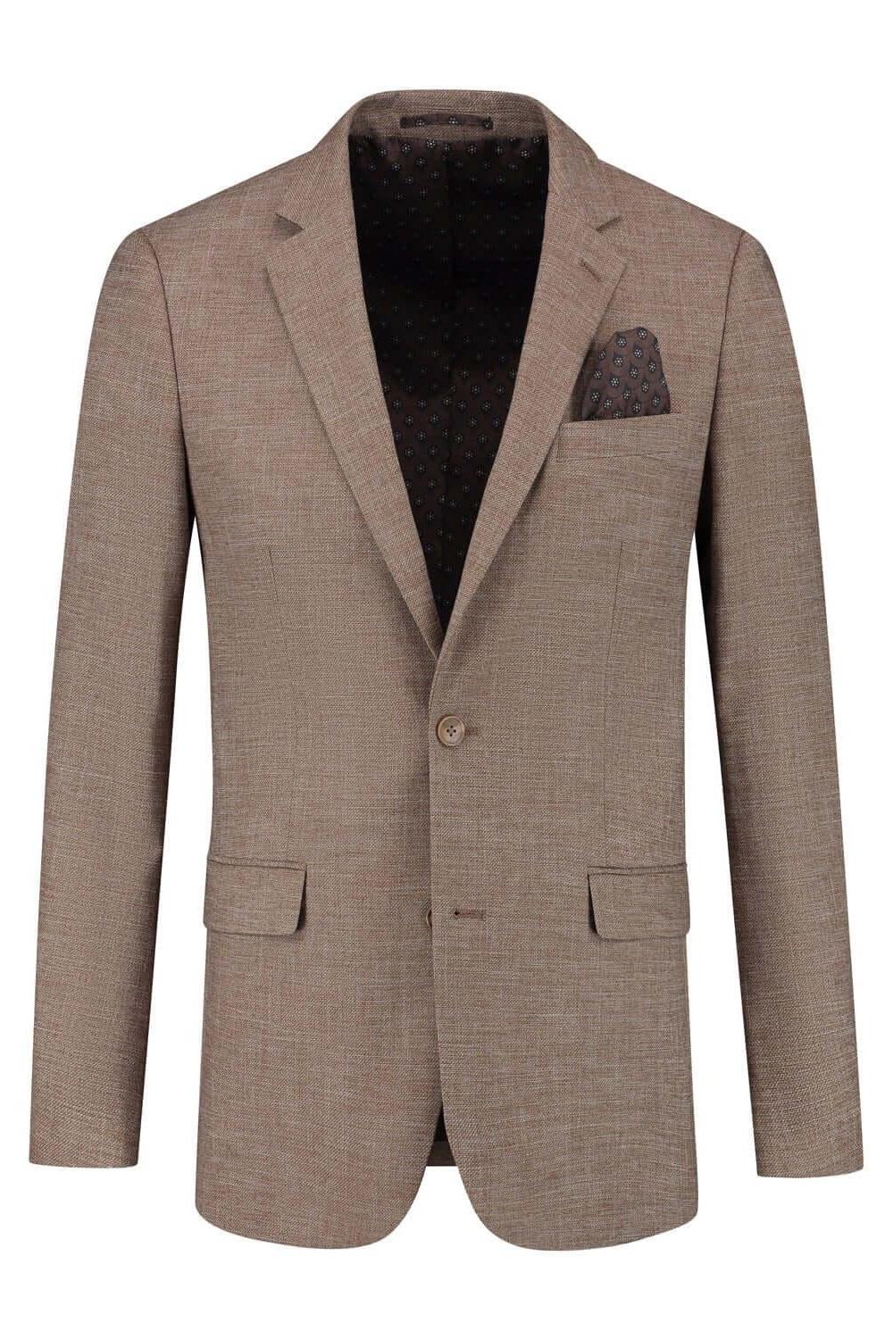 Colbert linnenlook bruin - Gents