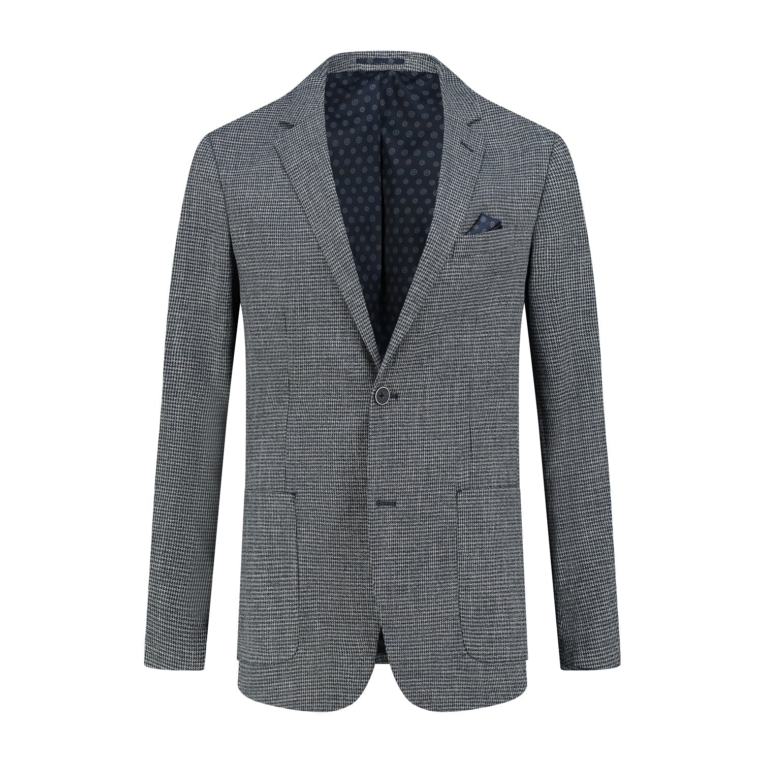 Colbert melange blauwgrijs - Gents