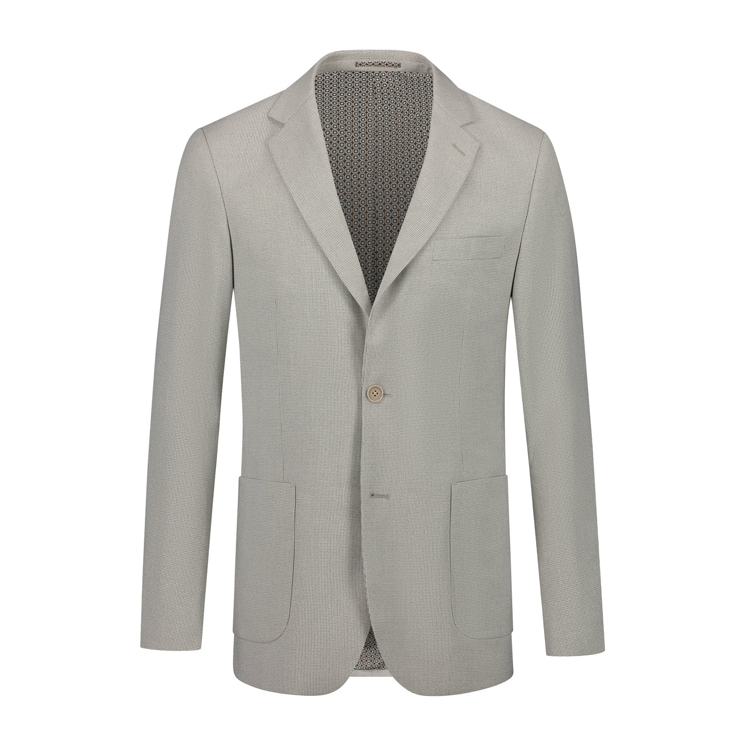 Colbert pied - de - poule graan grijs - Gents