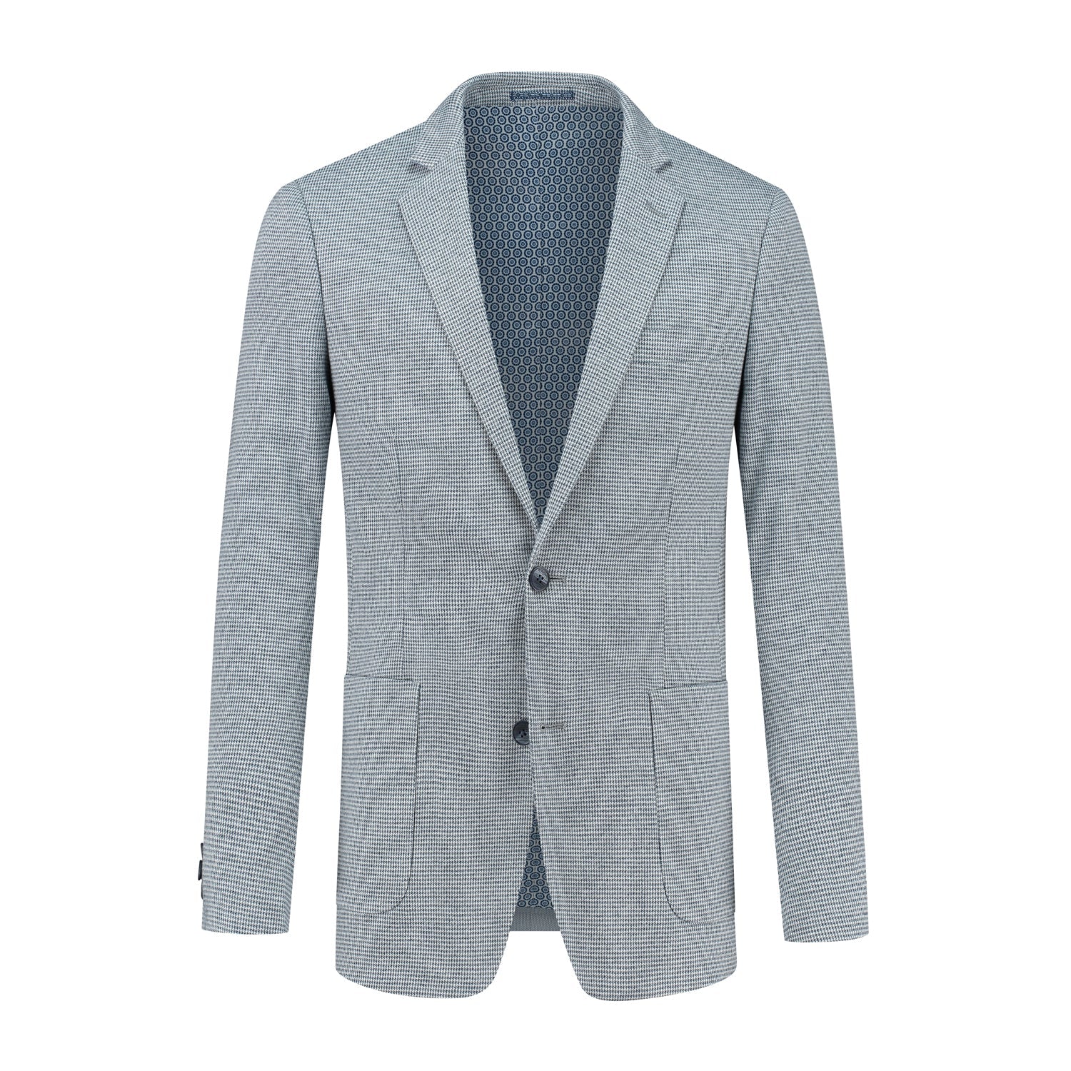 Colbert pied - de - poule grijs - Gents
