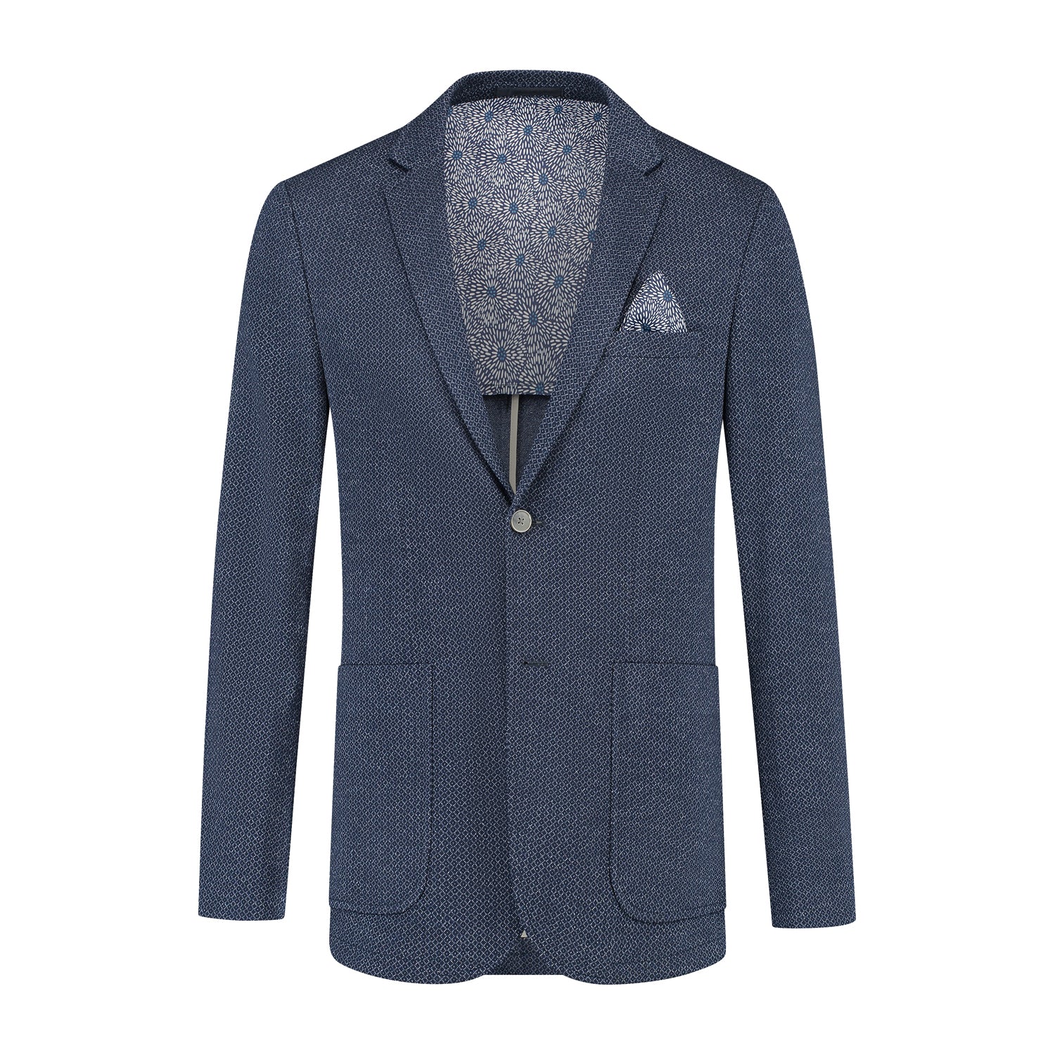 Colbert print blauw - Gents