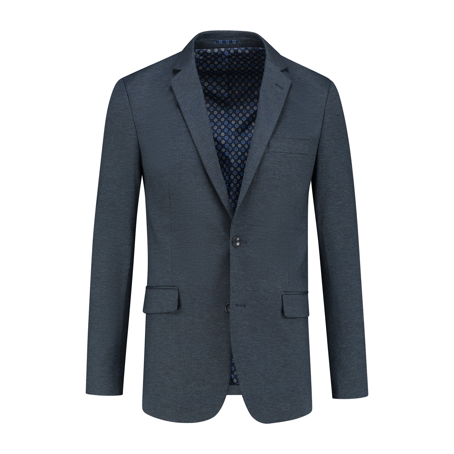 Colbert stretch blauw - Gents