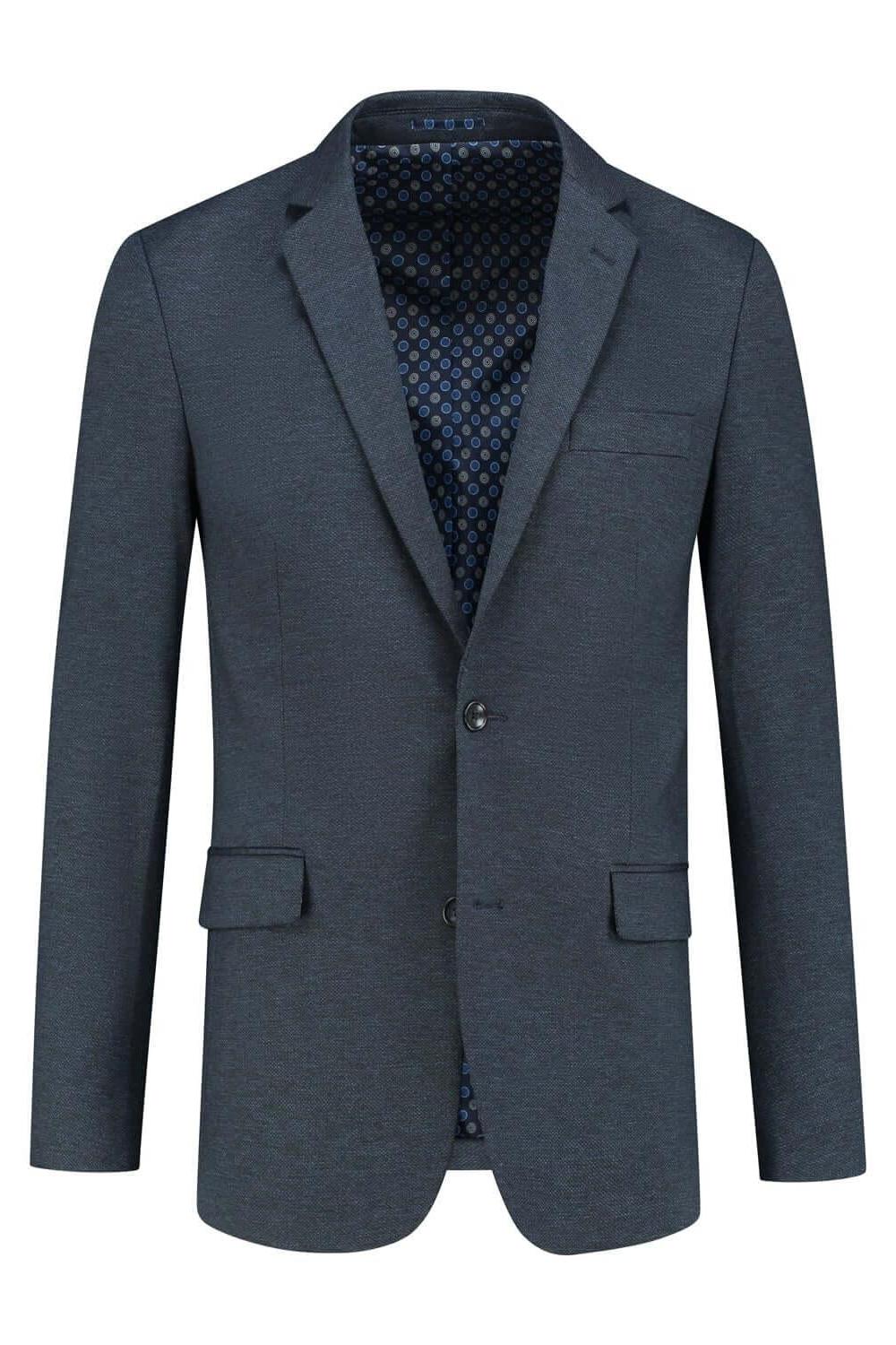 Colbert stretch blauw - Gents