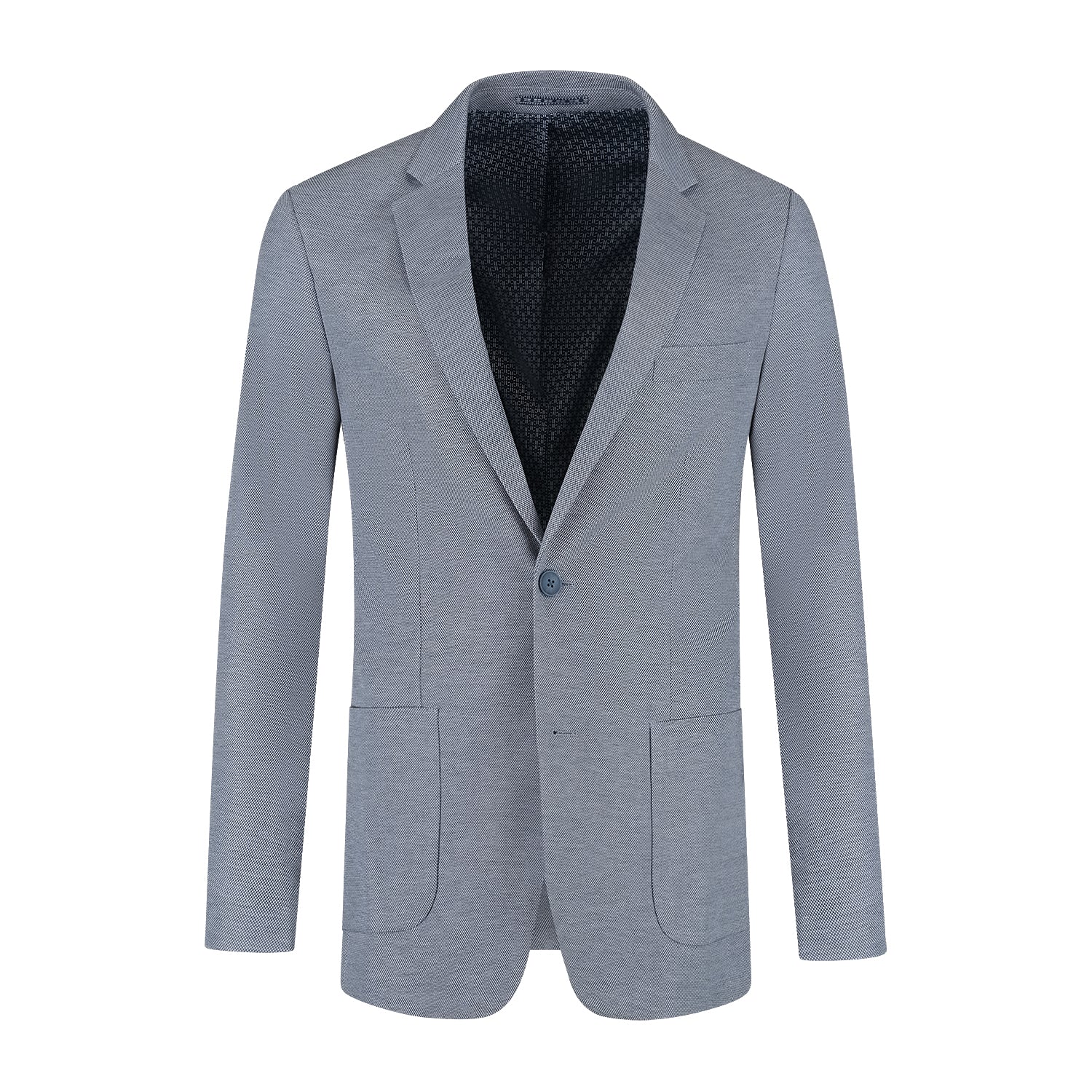 Colbert stretch blauwgrijs - Gents