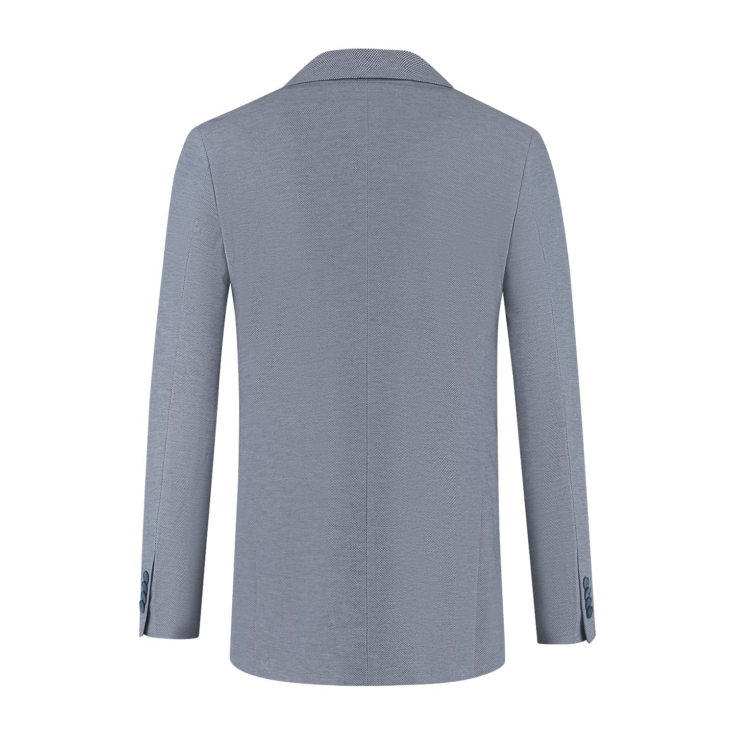 Colbert stretch blauwgrijs - Gents