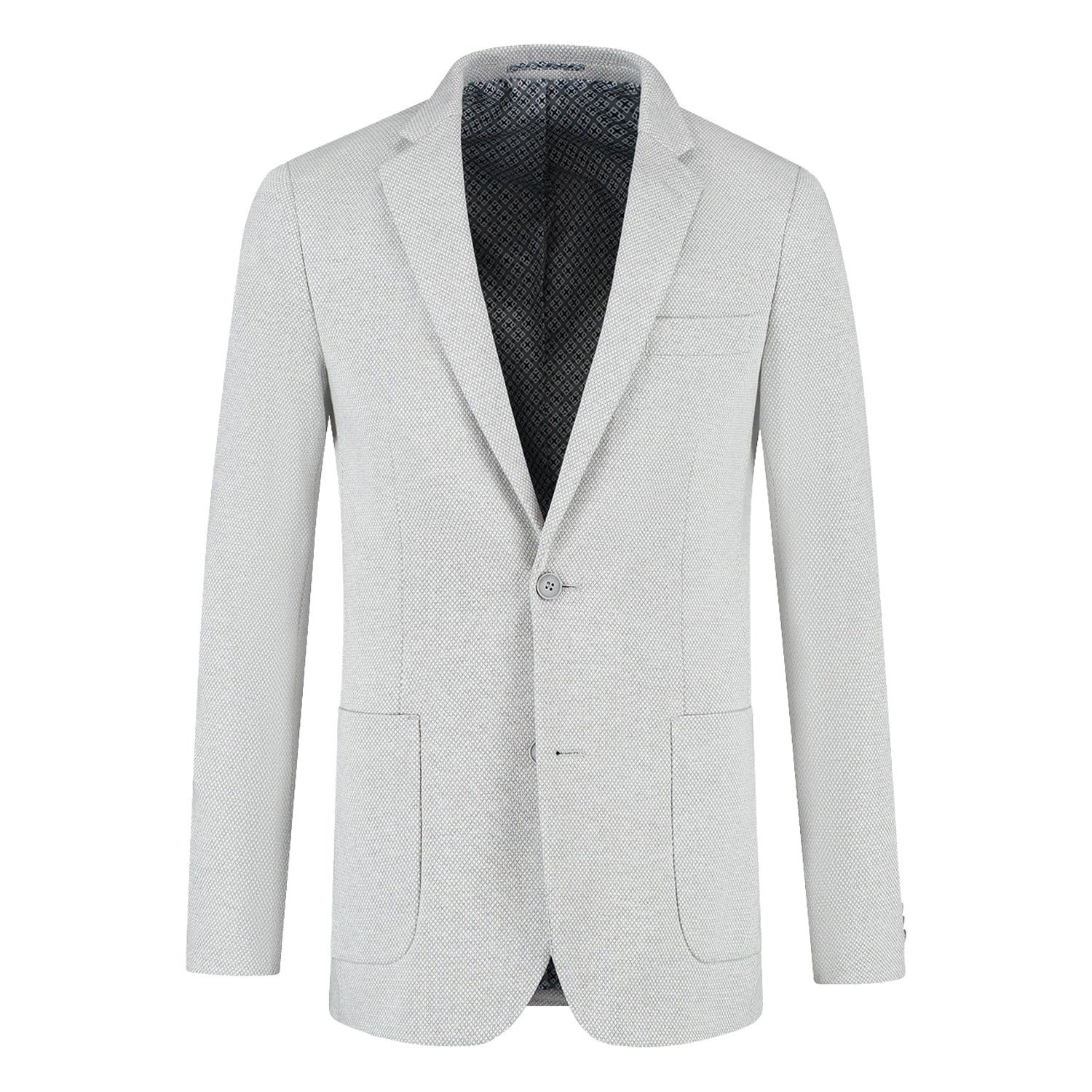 Colbert stretch lichtgrijs - Gents