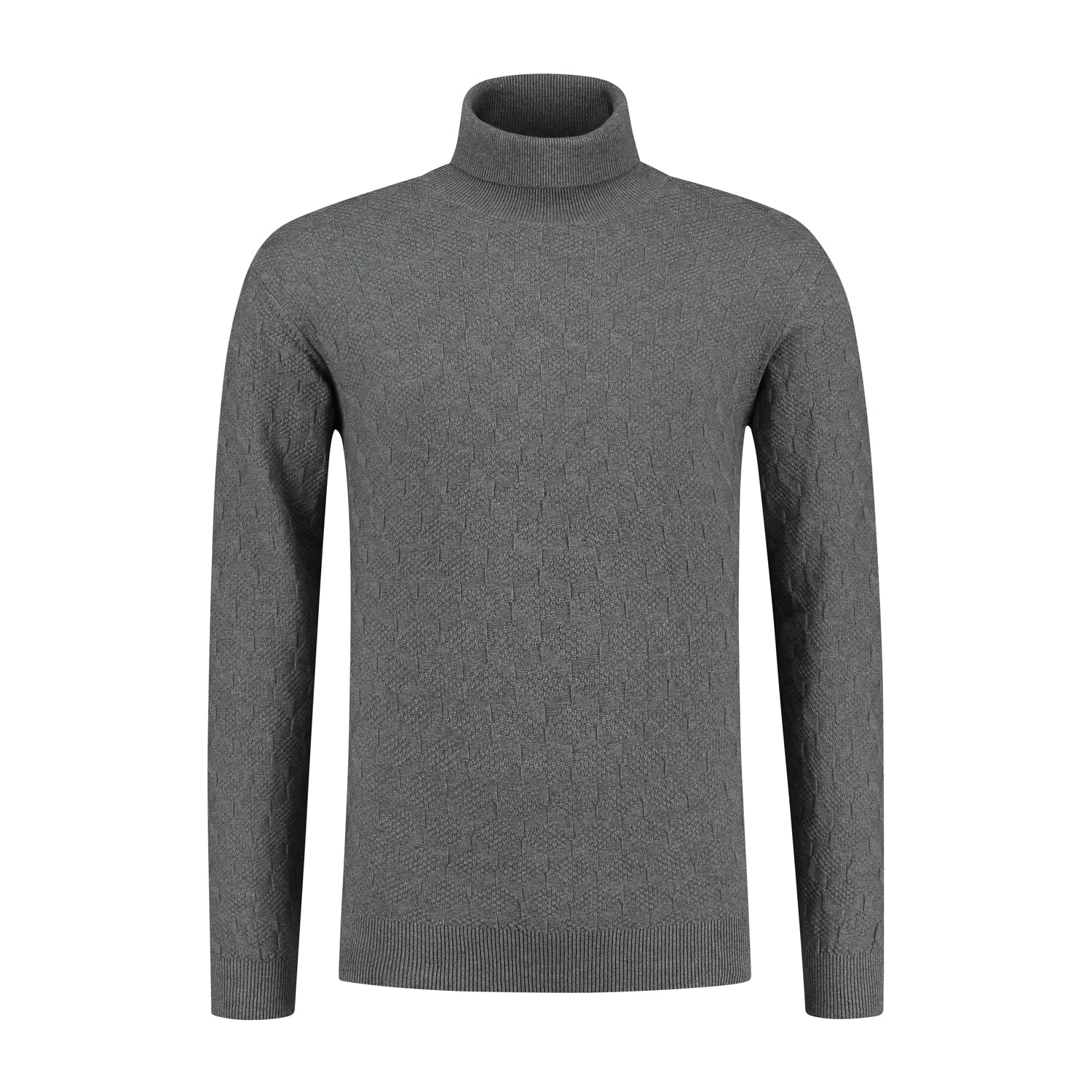 Coltrui jacquard grijs - Gents