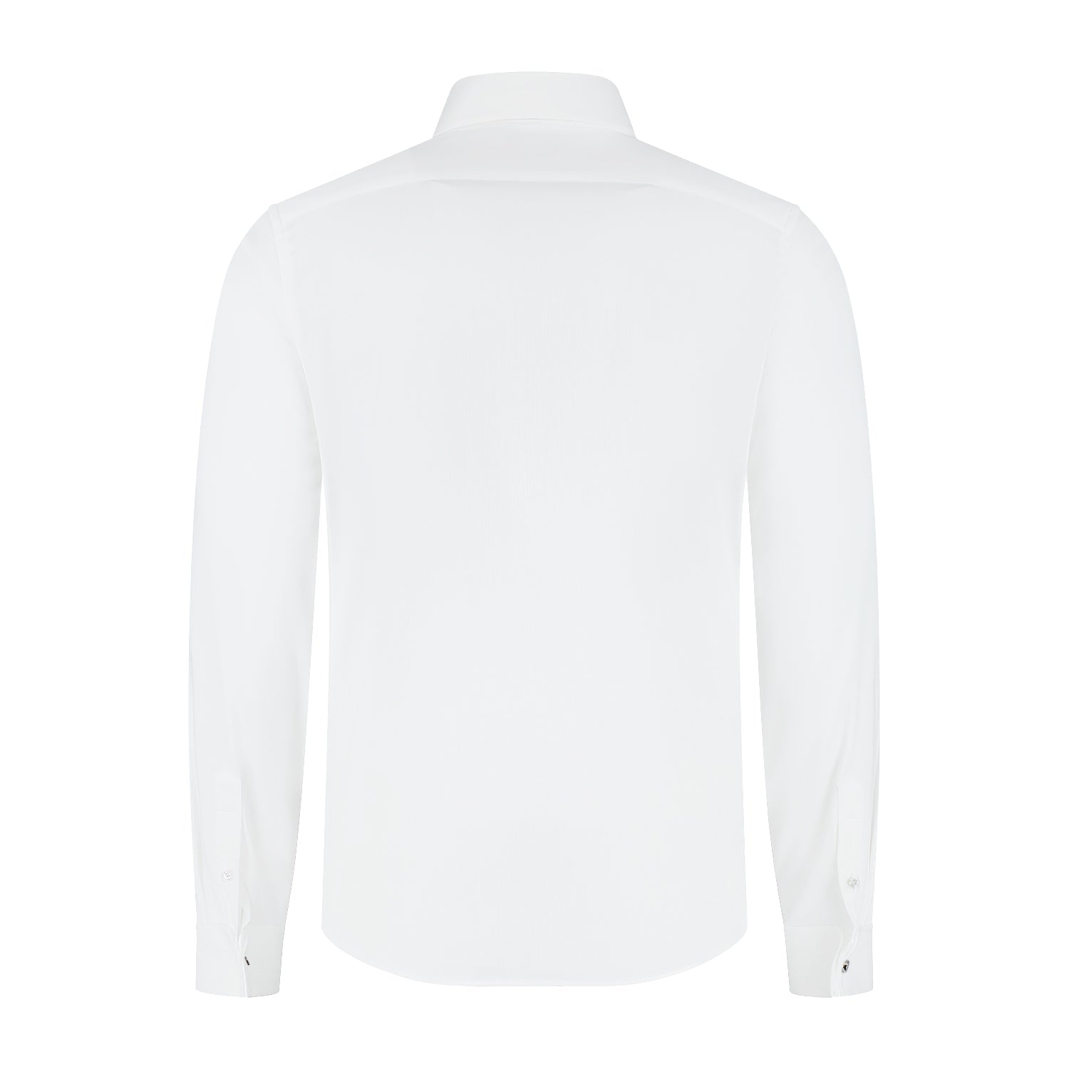 Dubbele manchet bamboe ecru - Gents