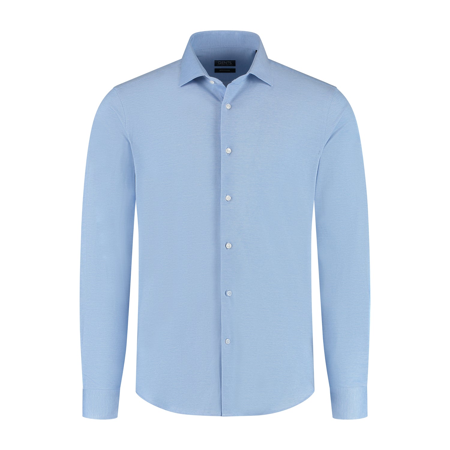 GENTS knit pique lichtblauw - Gents