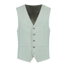 Gilet dusty groen - Gents