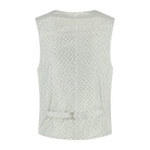 Gilet linnenlook saliegroen - Gents