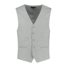 Gilet slubgaren beige - Gents