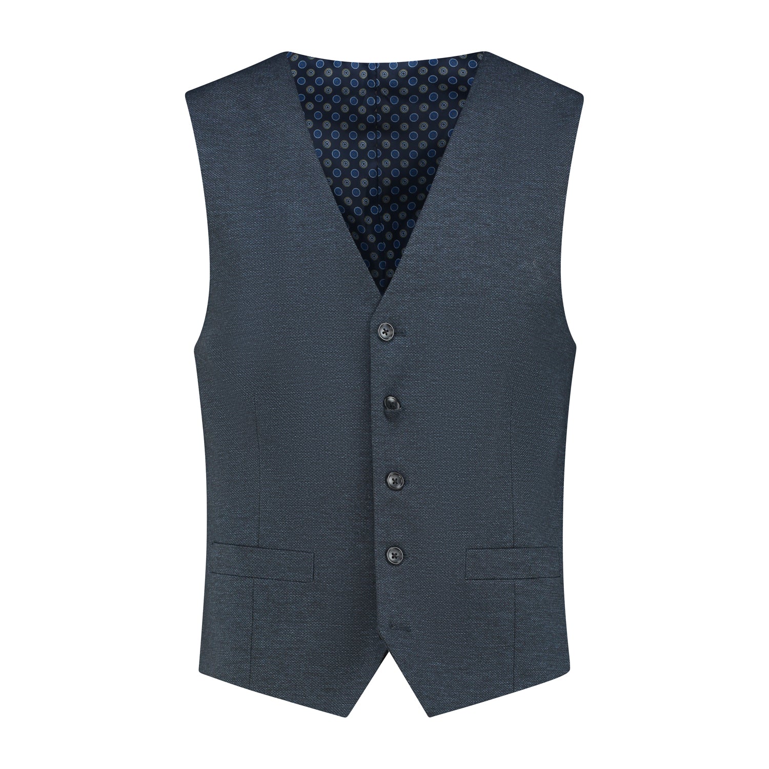 Gilet stretch blauw - Gents