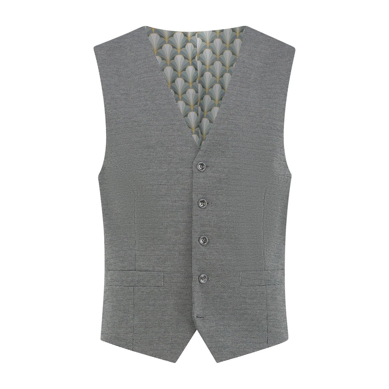 Gilet stretch grijs - Gents
