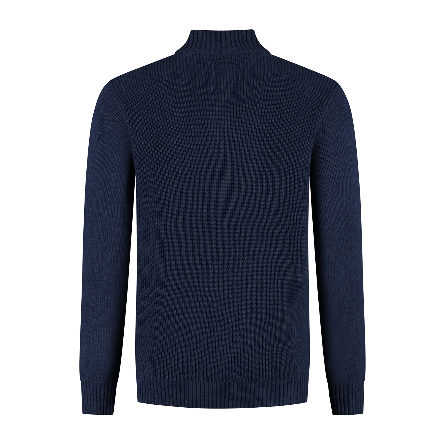 Half zip - knopen blauw - Gents