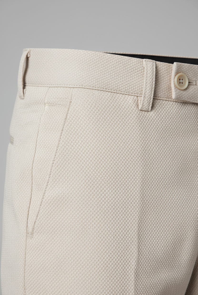 Pak Stretch Piqué Zand 2-delig