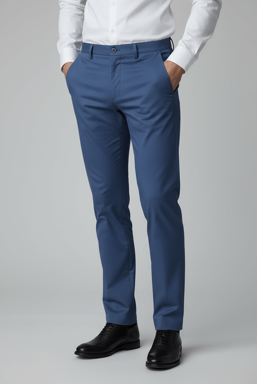 Pantalon comfort stretch royalblue MixMatch
