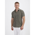 Korte mouw knit figuur groen - Gents