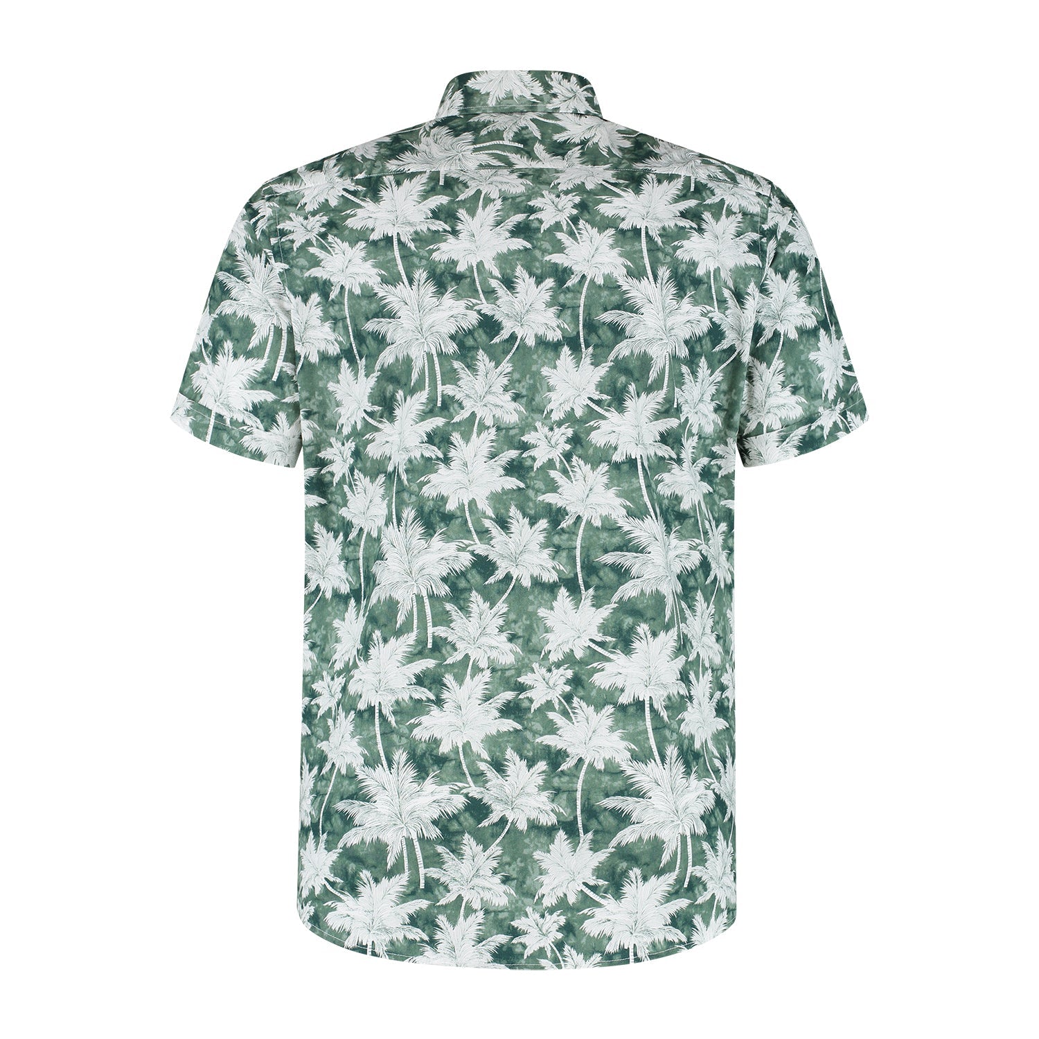 Korte mouw palmprint groen - Gents