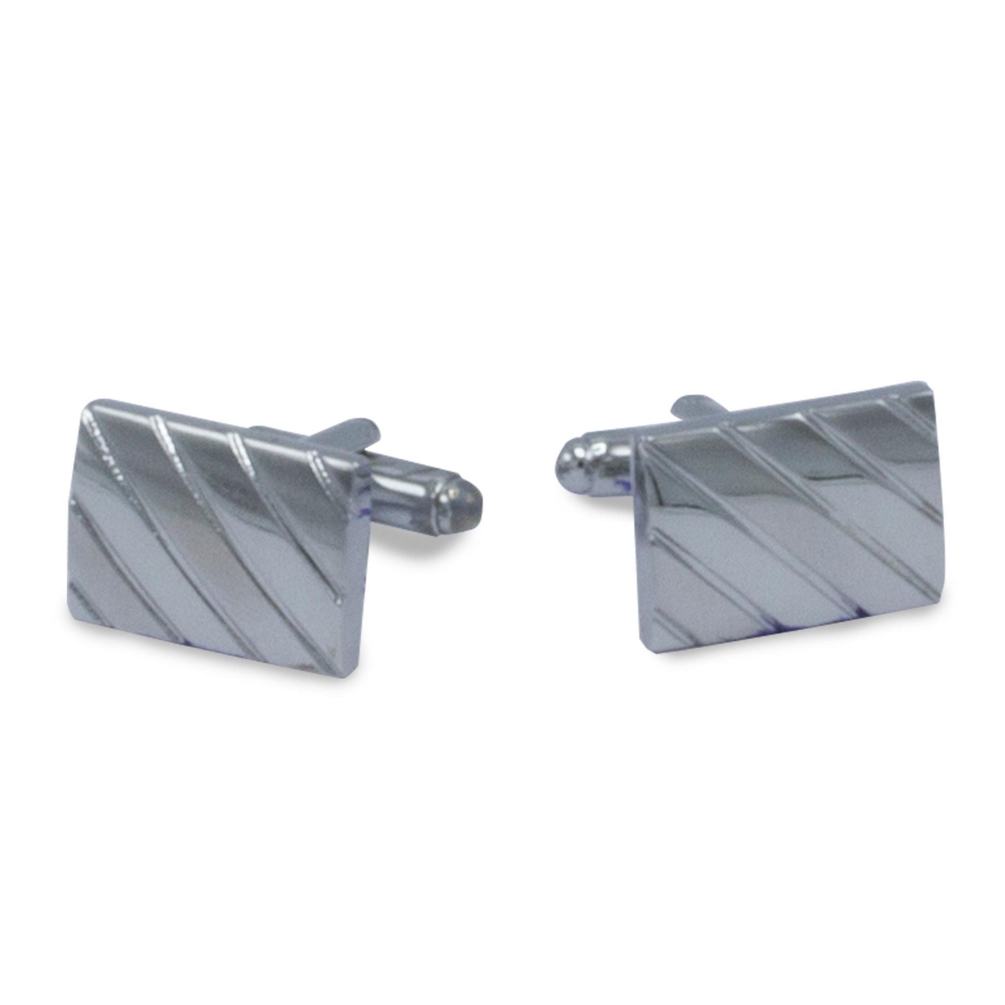 Manchetknopen Rechthoek Diago - Gents