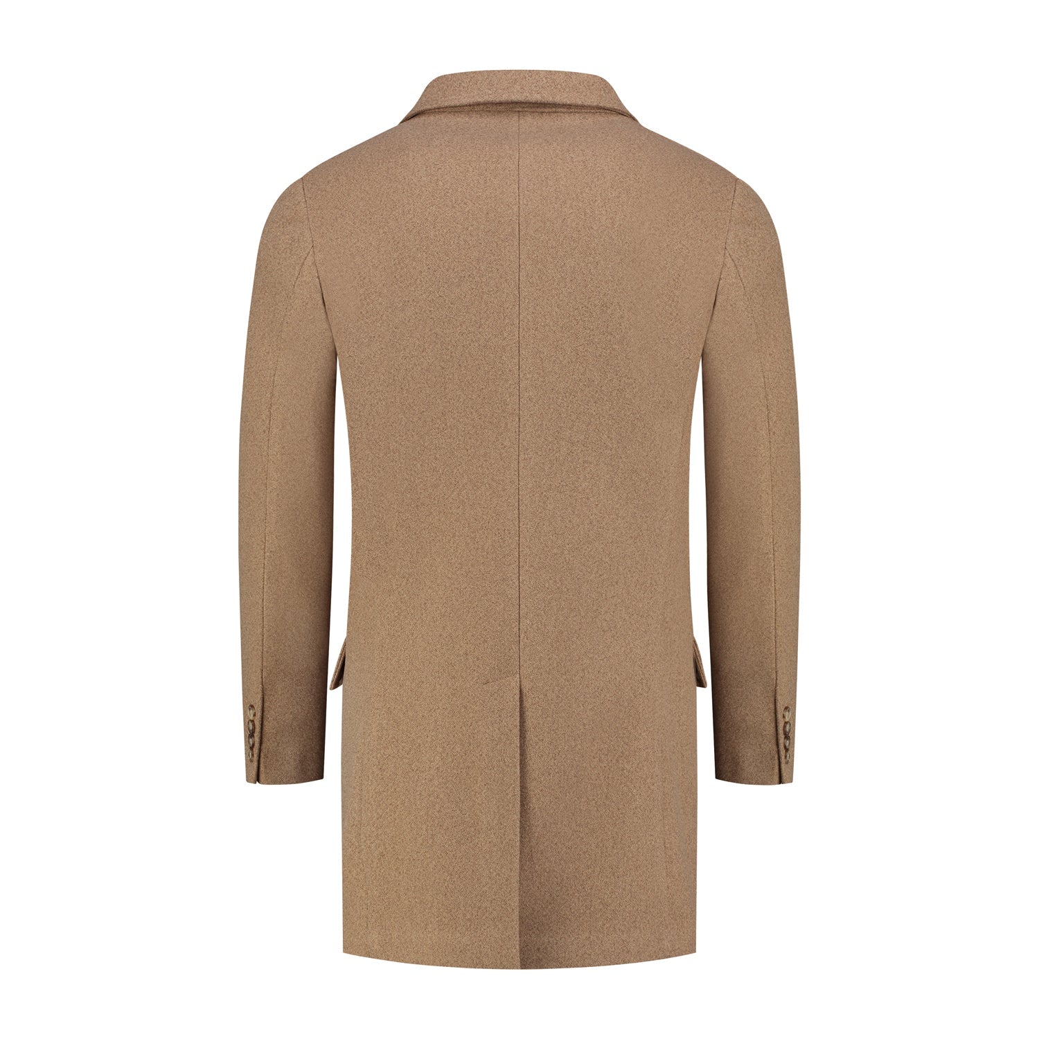 Mantel caramel - bruin - Gents