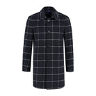 Mantel ruit navy - Gents
