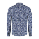 Overhemd Blumfontain paisleyprint blauw - Gents