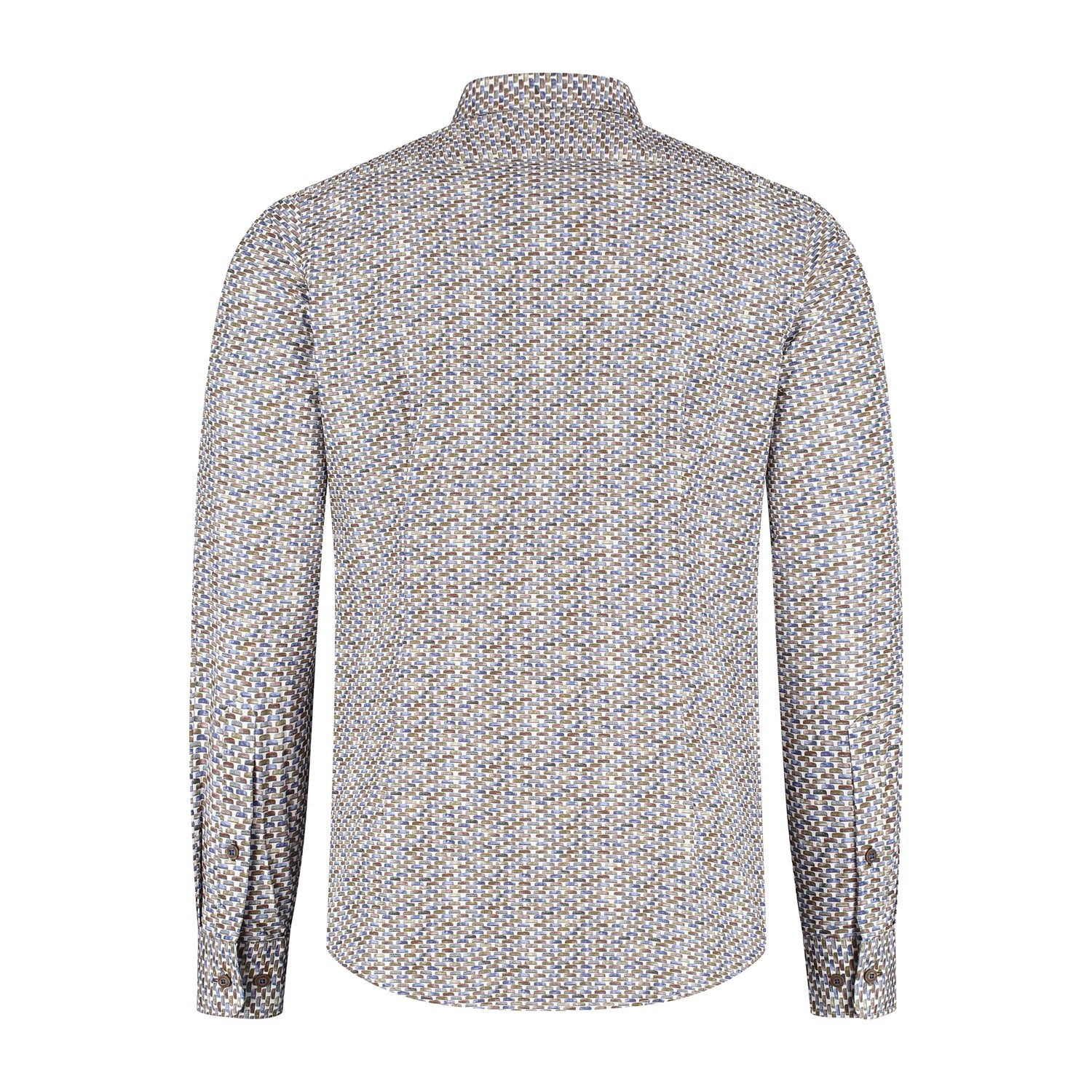 Overhemd Blumfontain schijfprint - Gents