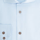 Overhemd Blumfontain structuur blauw - Gents