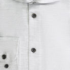 Overhemd Blumfontain uni structuur grijs - Gents