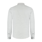 Overhemd Blumfontain uni structuur grijs - Gents