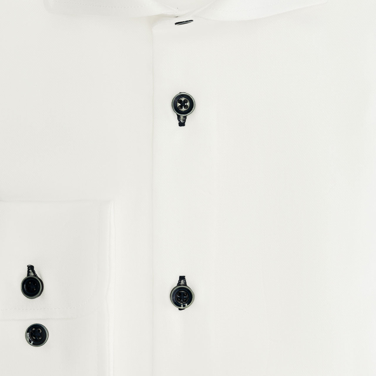 Overhemd Blumfontain uni wit - Gents