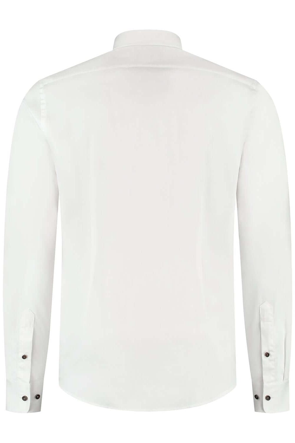 Overhemd Blumfontain uni wit - Gents