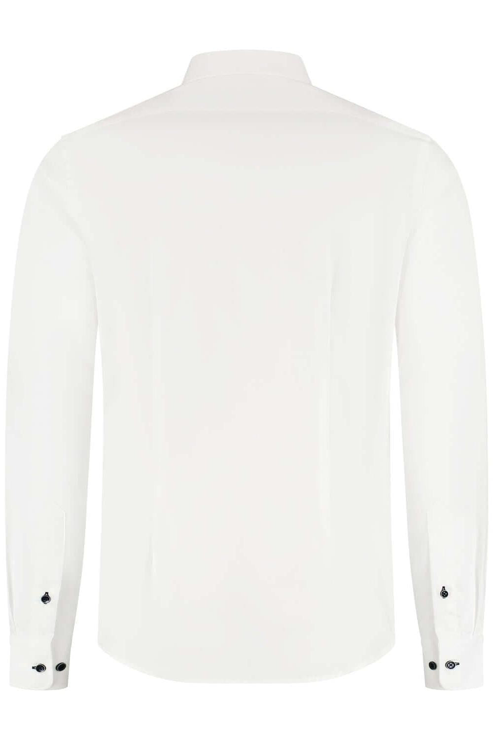 Overhemd Blumfontain uni wit - Gents