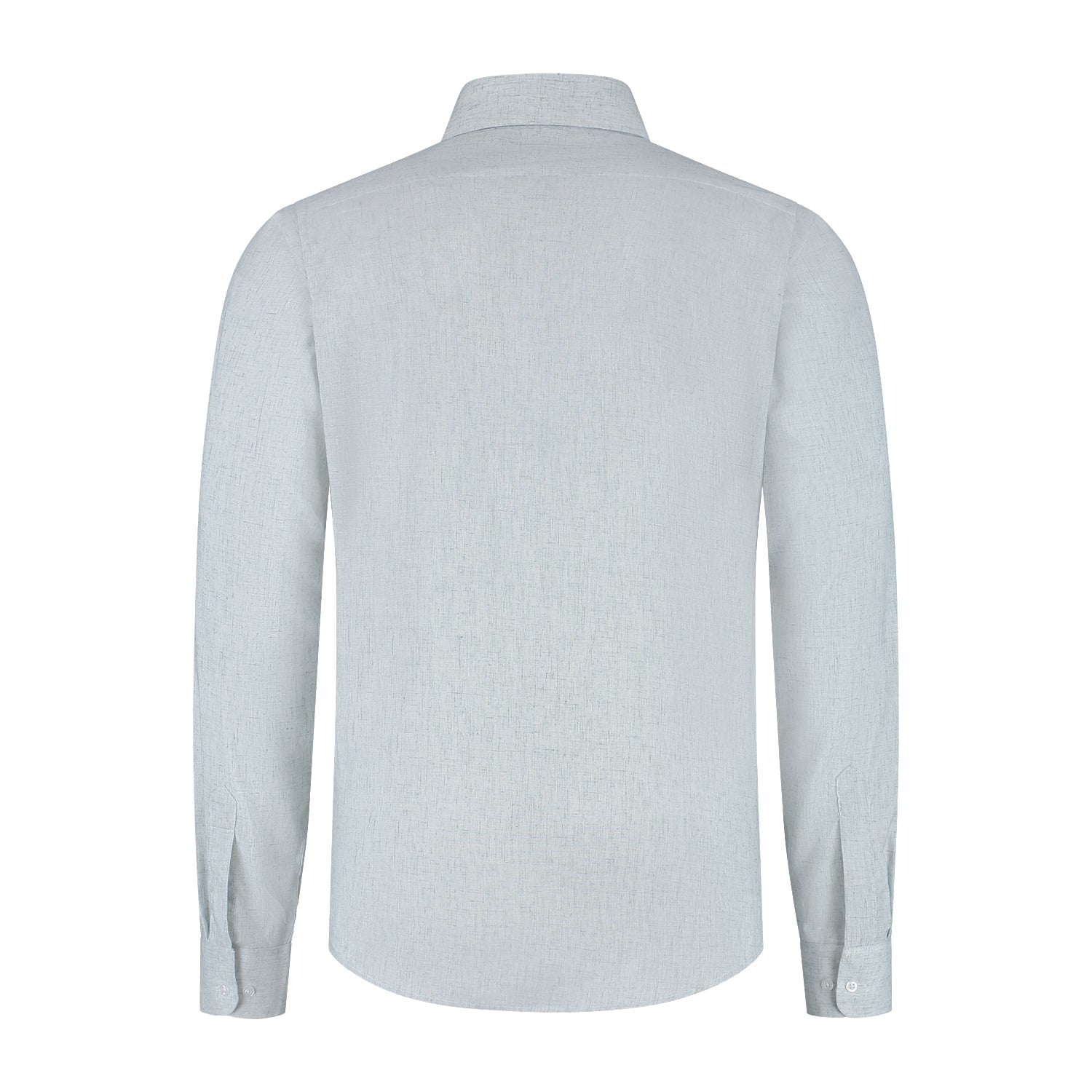 Overhemd linnenmix lichtgroen - Gents