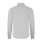 Overhemd stretch streep grijs - Gents