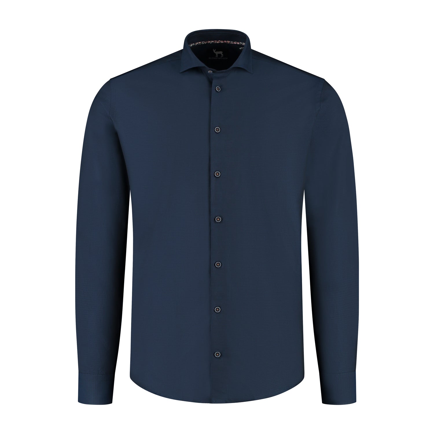 Overhemd Uni navy - Gents