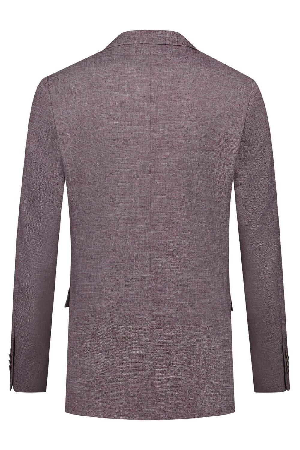 Pak 3 - D linnenlook rozijn rood - Gents