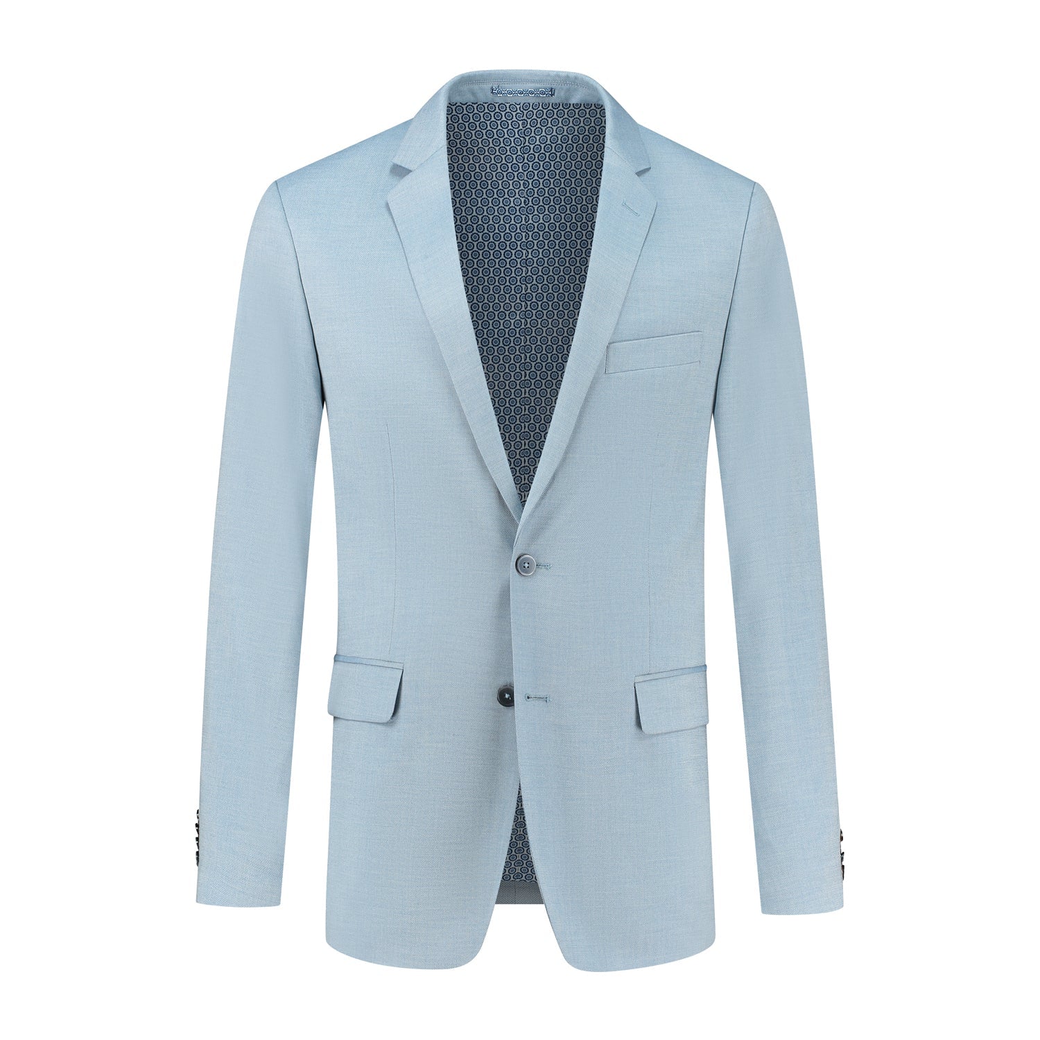 Pak 3 - D wolmix ijs - blauw - Gents