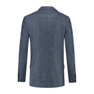 Pak birdseye structuur blauw - Gents