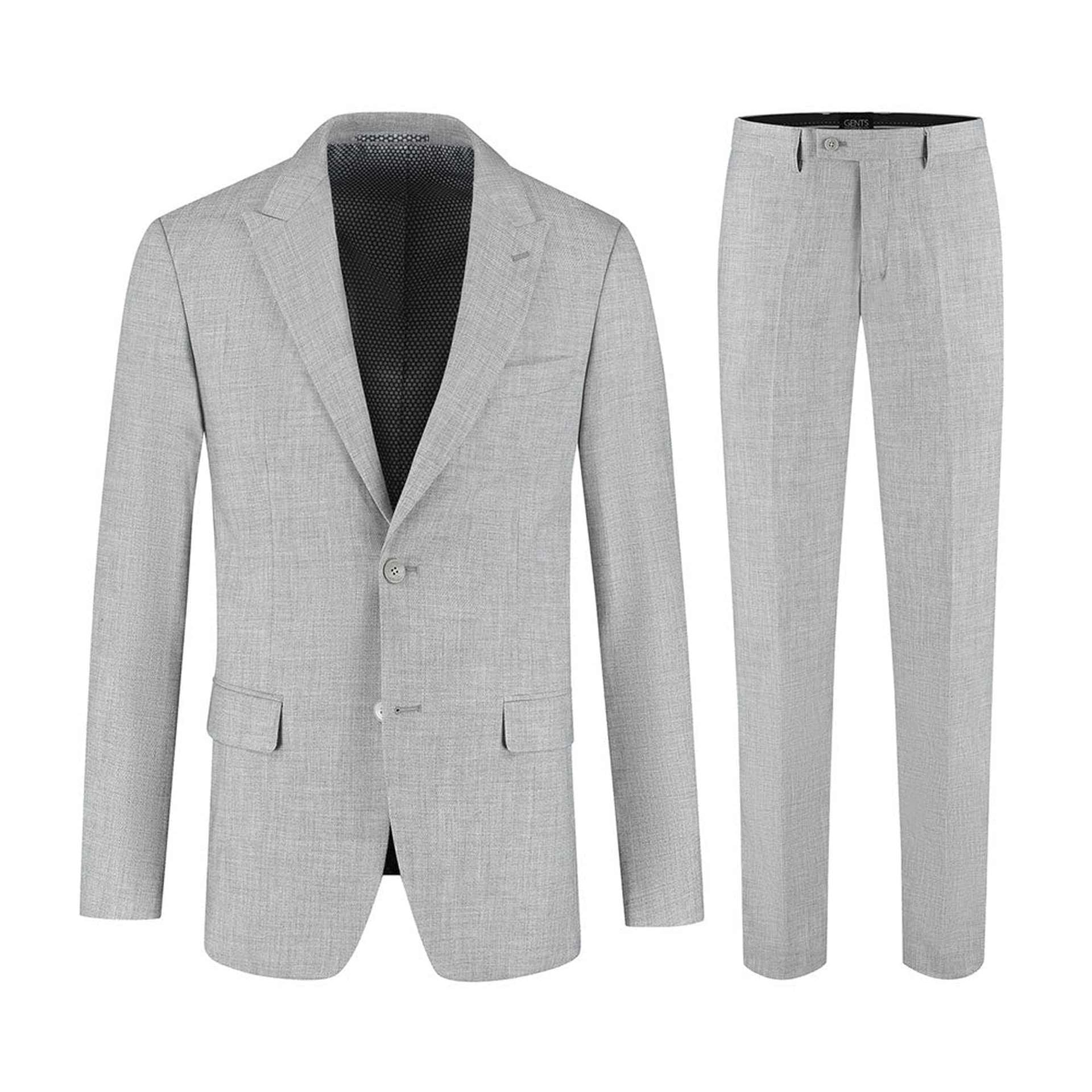 Pak flannellook grijs - Gents