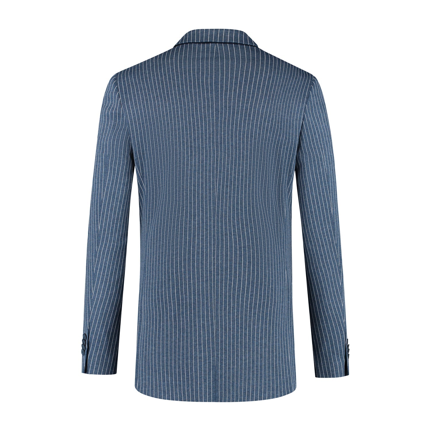 Pak krijtstreep denimblauw - Gents